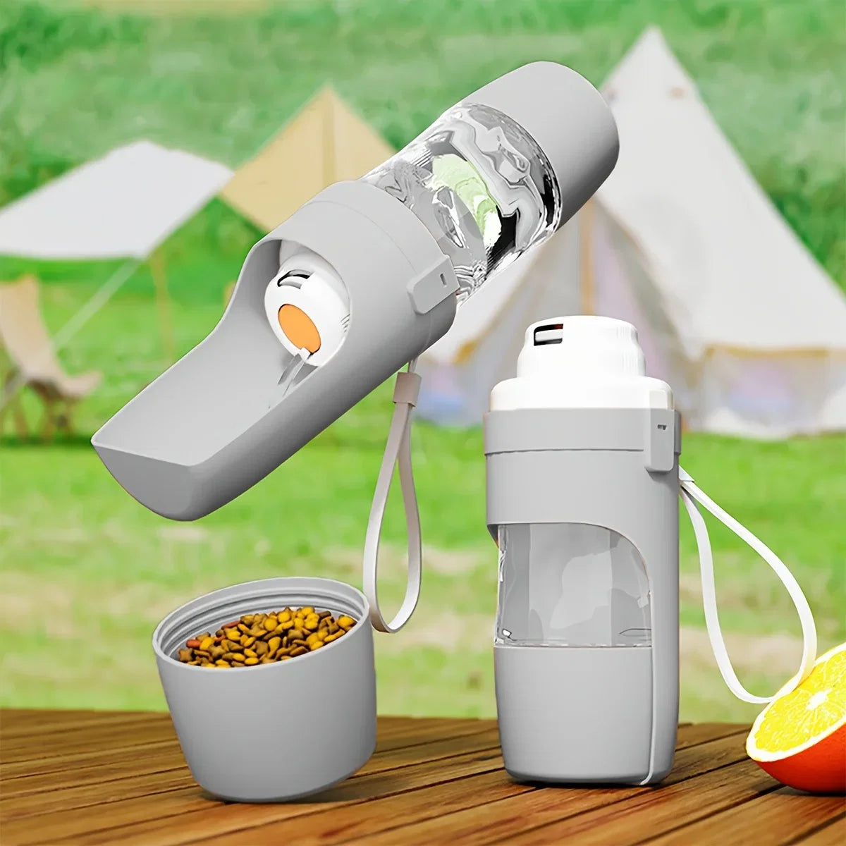 Portable Dog Water Bottle with Dispenser