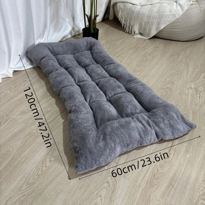 BOOTEELY Extra Large Plush Dog Bed Sofa Thickened Super Soft Polyester Pet Mat Dog Crate Mat Bed For Small Medium Large Dog Bed