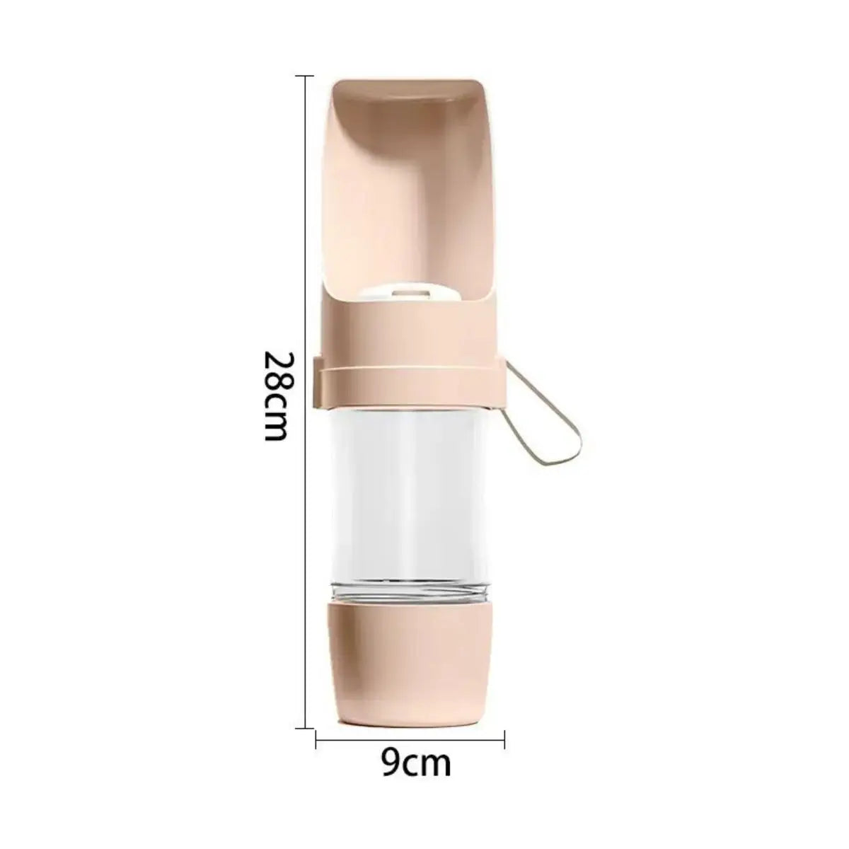 Portable Dog Water Bottle with Dispenser