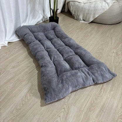 BOOTEELY Extra Large Plush Dog Bed Sofa Thickened Super Soft Polyester Pet Mat Dog Crate Mat Bed For Small Medium Large Dog Bed