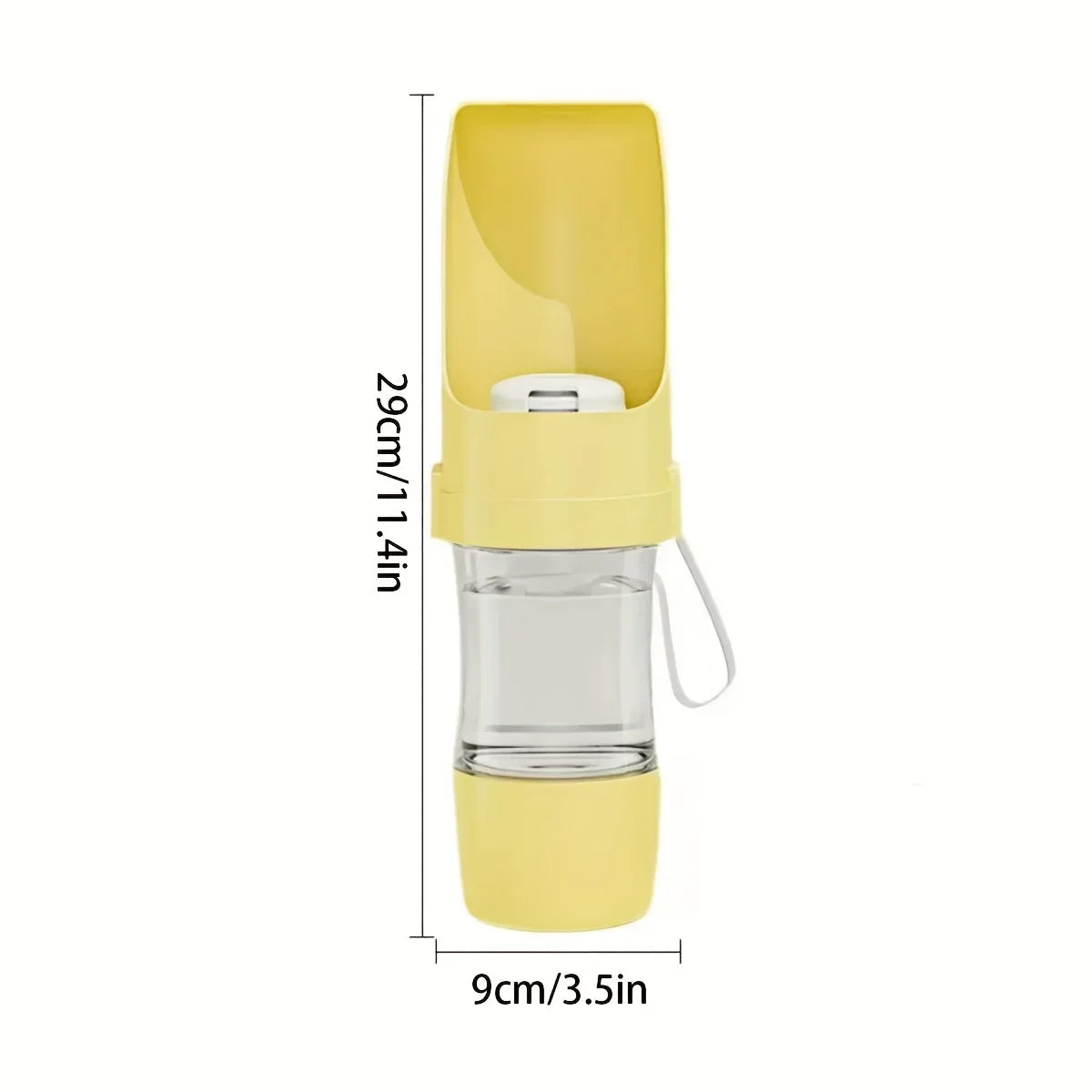 Portable Dog Water Bottle with Dispenser